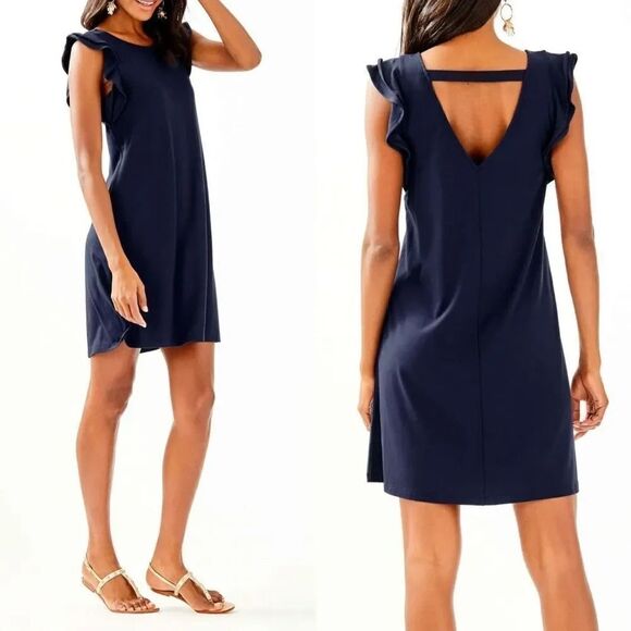 Lilly Pulitzer Blue Dani dress XS - Picture 1 of 8